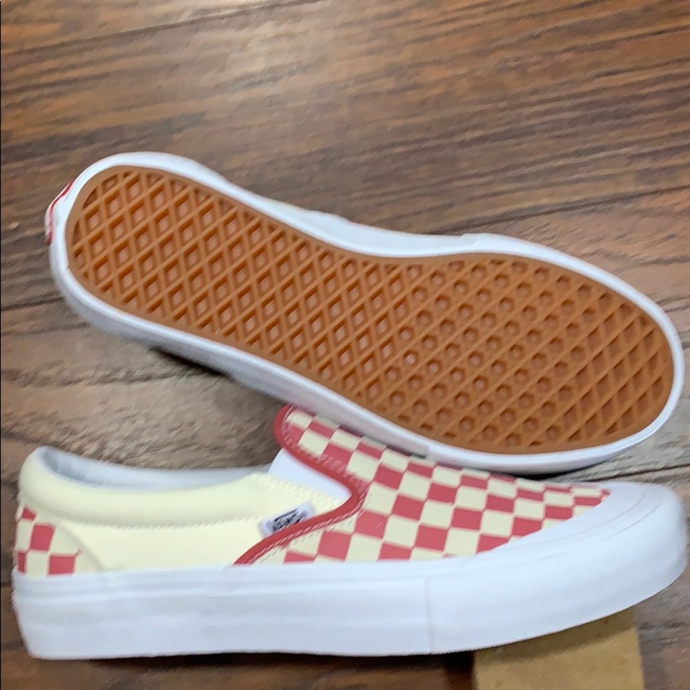 VANS SLIP-ON PRO CHECKERBOARD Mineral Red WMNS - Picture 10 of 16